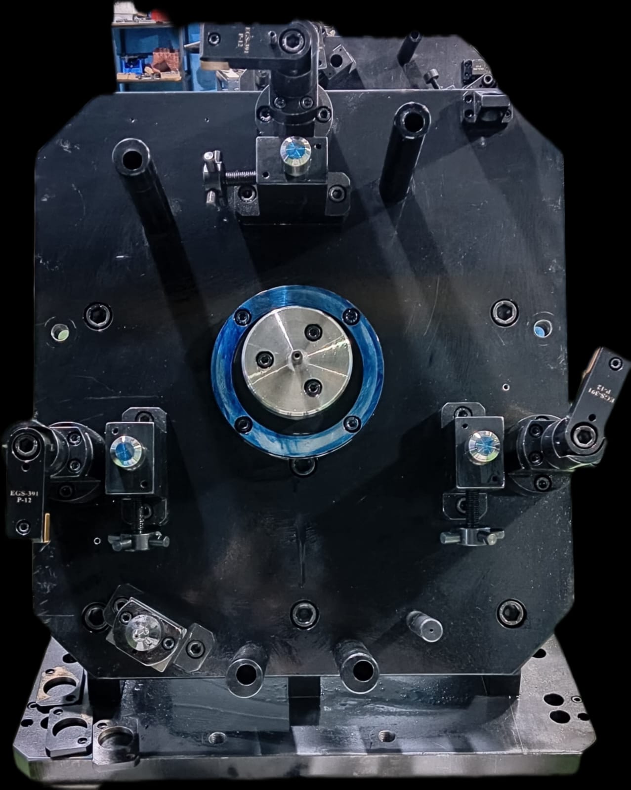 HMC Angle machining Mechanical Fixture