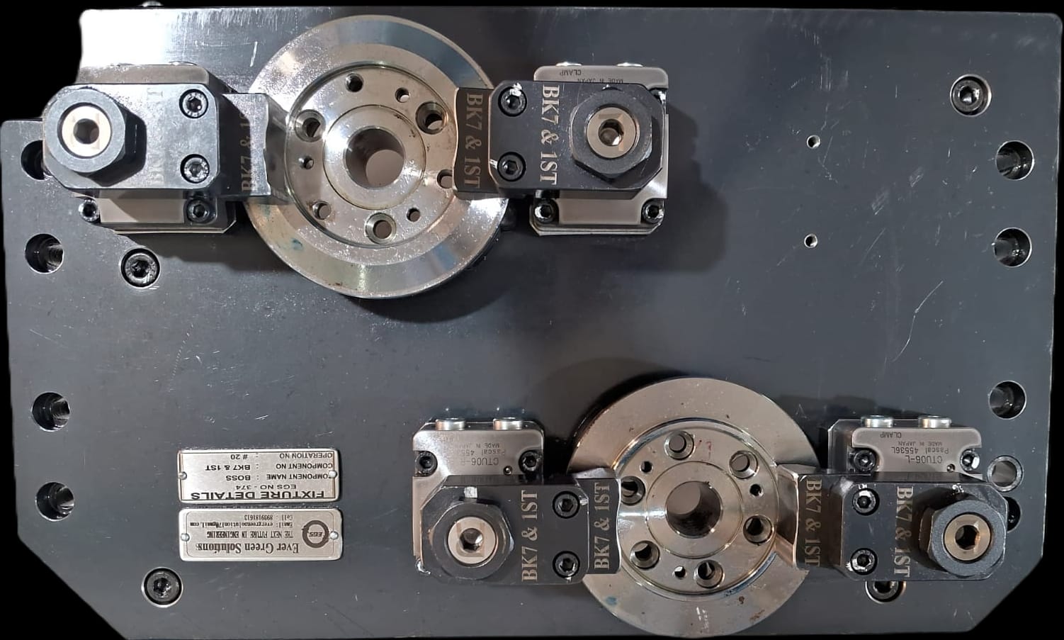 VMC Rotary Hydraulic fixture